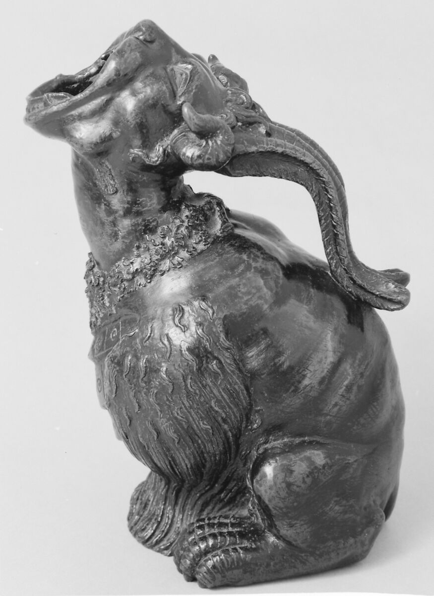 Ewer in the shape of a chimera, Bronze, Italian, Venice or Padua