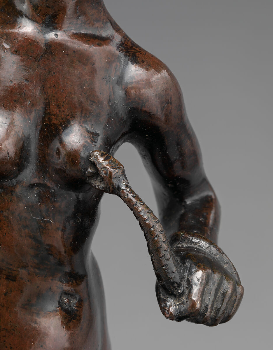 Cleopatra, Severo Calzetta da Ravenna (Italian, active by 1496, died before 1543), Bronze, Italian, probably Ravenna