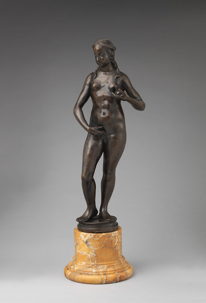 Eve, After a model by Antonio Rizzo (Italian, Verona before 1440–1499 or later), Bronze, Italian, Venice