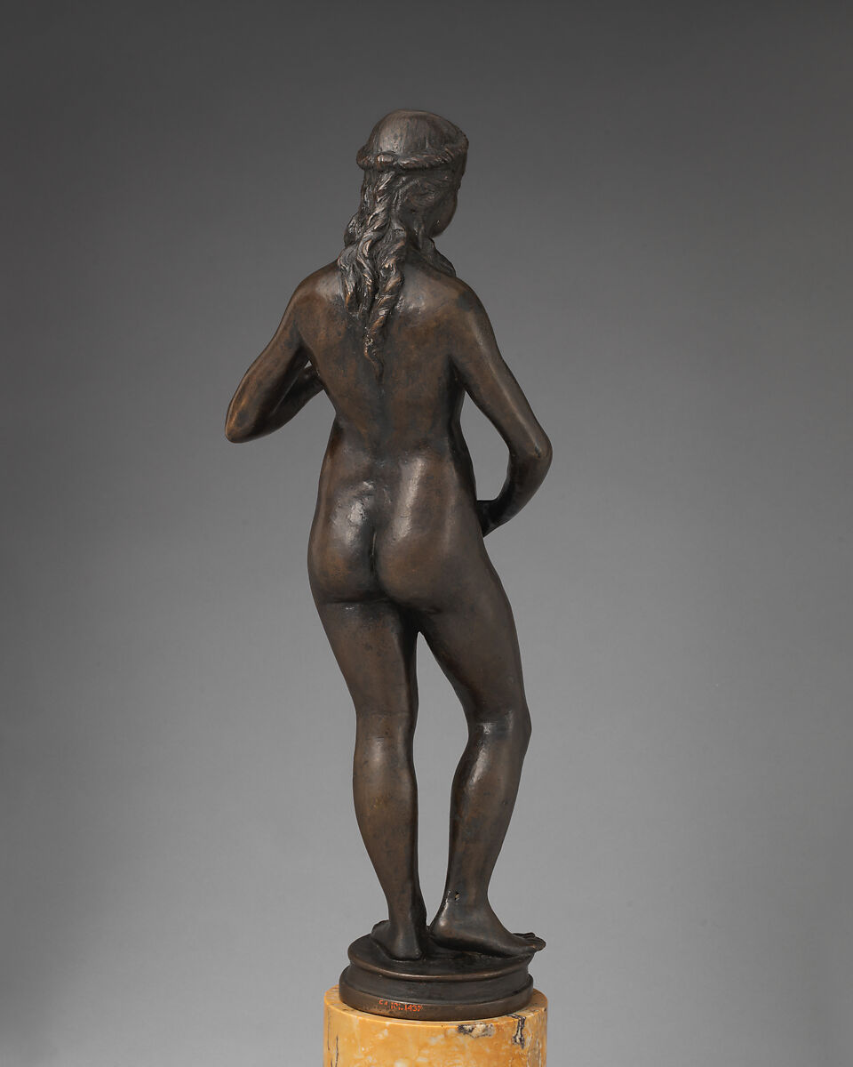 Eve, After a model by Antonio Rizzo (Italian, Verona before 1440–1499 or later), Bronze, Italian, Venice