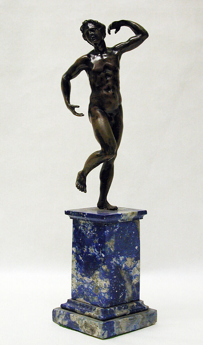 Standing Nude Male, Bronze, possibly Italian 