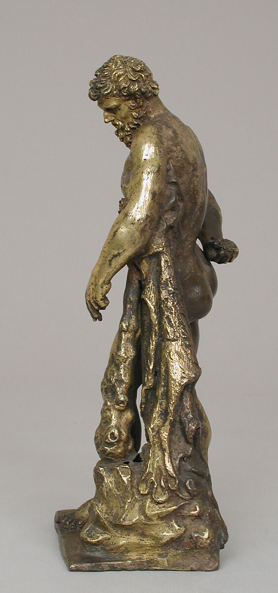 Farnese Hercules, After a model by Pietro da Barga (Italian, Florence, active 1574–88), Bronze, Italian, Florence