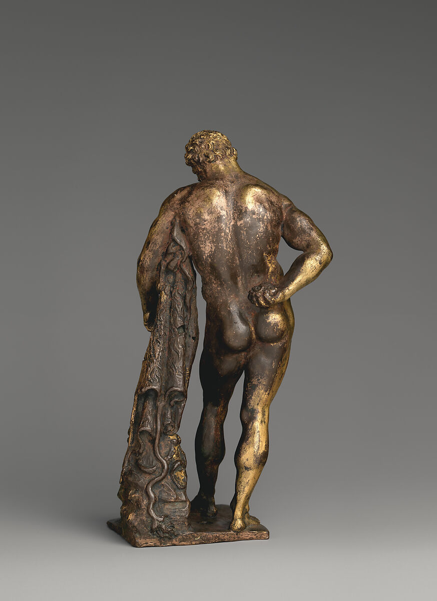 Farnese Hercules, After a model by Pietro da Barga (Italian, Florence, active 1574–88), Bronze, Italian, Florence