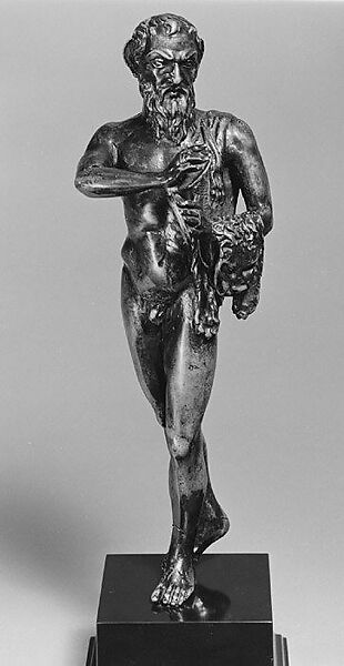 Renaissance-style statuette of Pan, Bronze, Italian 