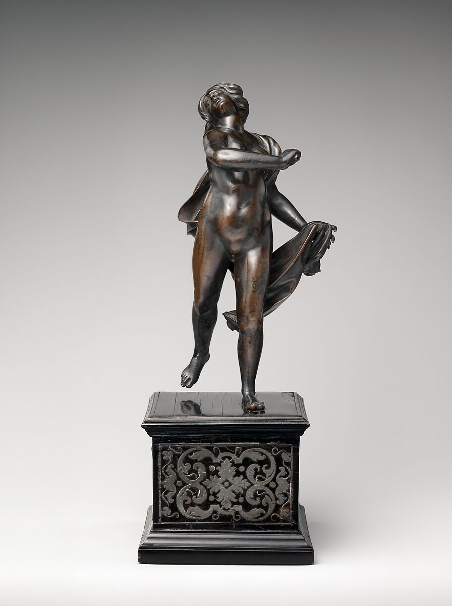 The suicide of Dido, Queen of Carthage, Ferdinando Tacca (Italian, Florence 1619–1686 Florence), Bronze, on later wood base, Possibly Flanders