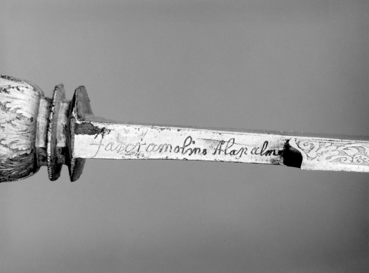 Set of seven pruning tools, Steel, partly gilded; mother-of-pearl, French, Moulins