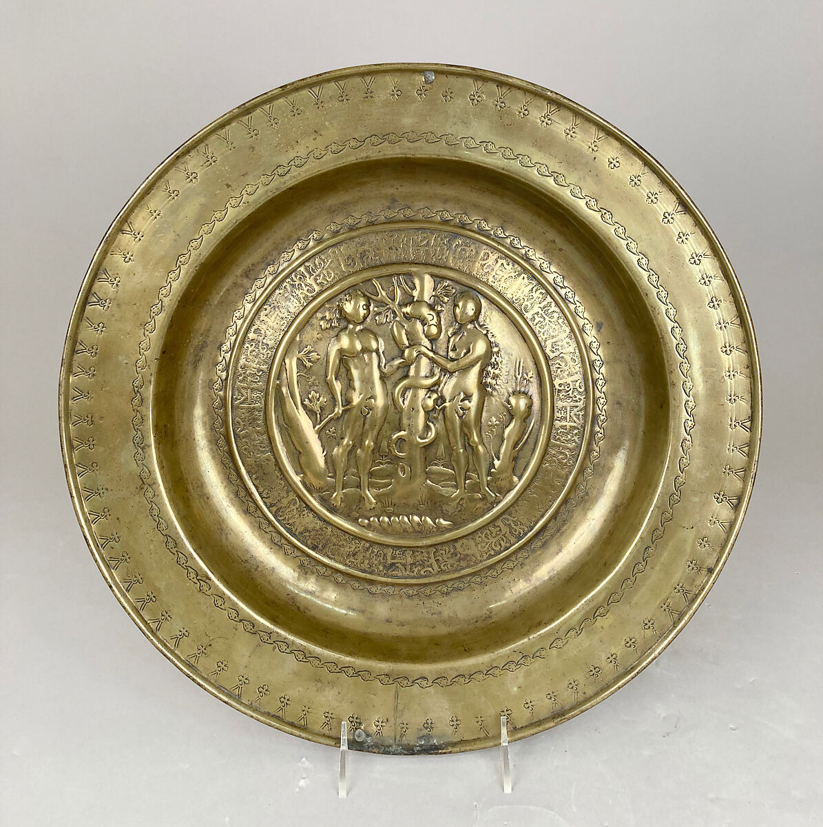 Plate, Brass, German 