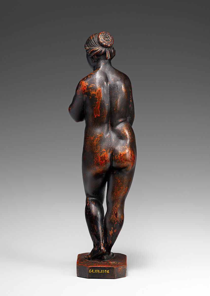 Female statuette, Workshop of Leonhard Kern (German, Forchtenberg, Hohenlohe 1588–1662 Schwäbisch Hall), Wood, painted, German, Schwäbisch Hall