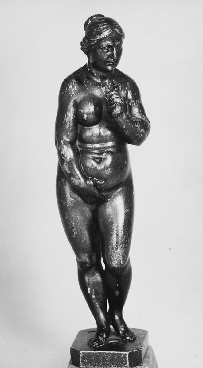 Female statuette, Workshop of Leonhard Kern (German, Forchtenberg, Hohenlohe 1588–1662 Schwäbisch Hall), Wood, painted, German, Schwäbisch Hall 