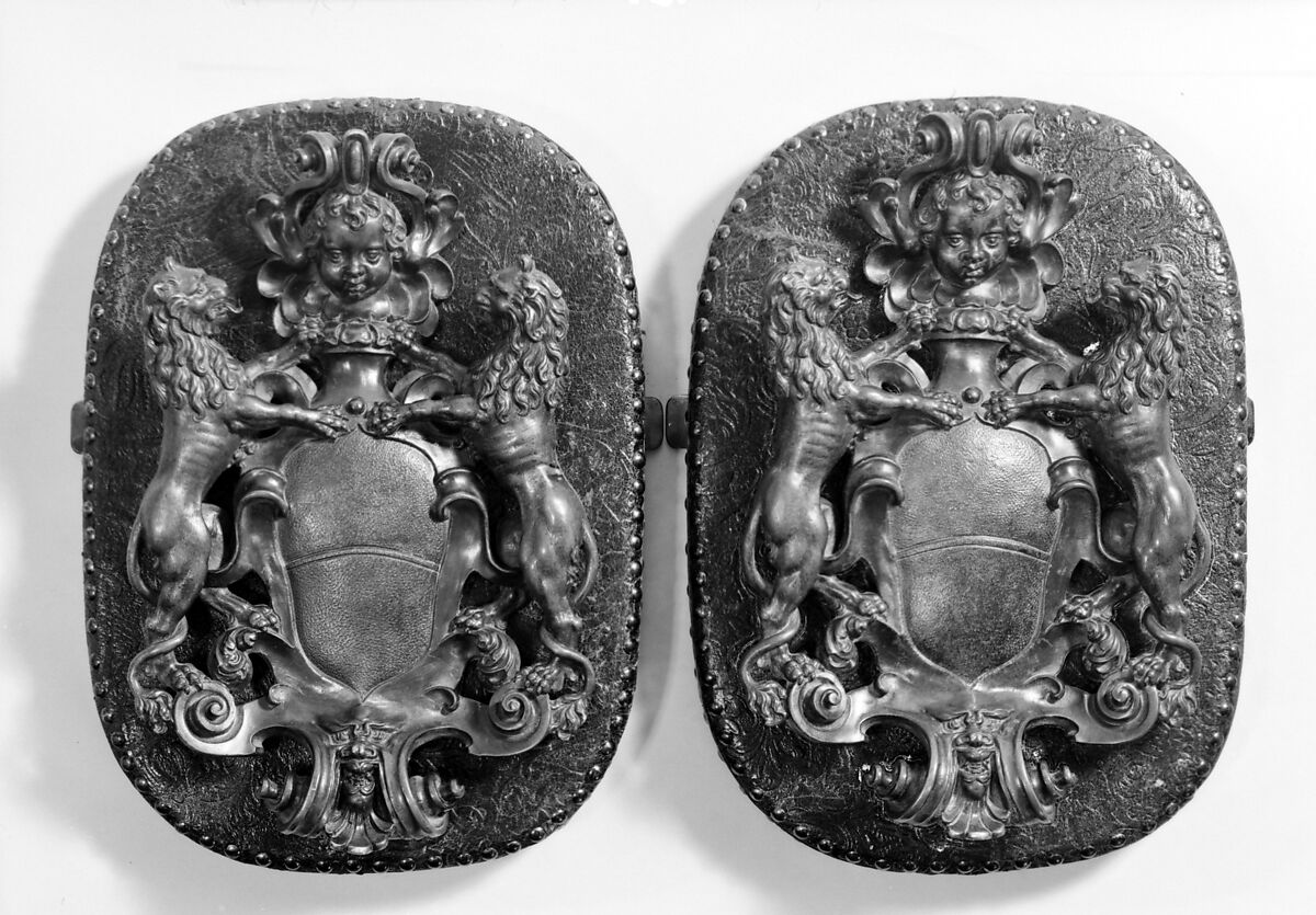 Door knocker (one of a pair), Manner of Hubert Gerhard (Netherlandish, 1540/50–1621, active Germany), Bronze, German, Augsburg