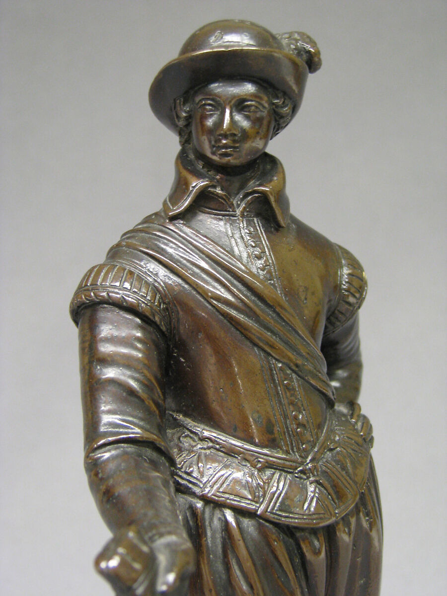 Cavalier, Barthélemy Prieur (French, Berzieux ca. 1536–1611 Paris), Bronze, French, possibly Sedan