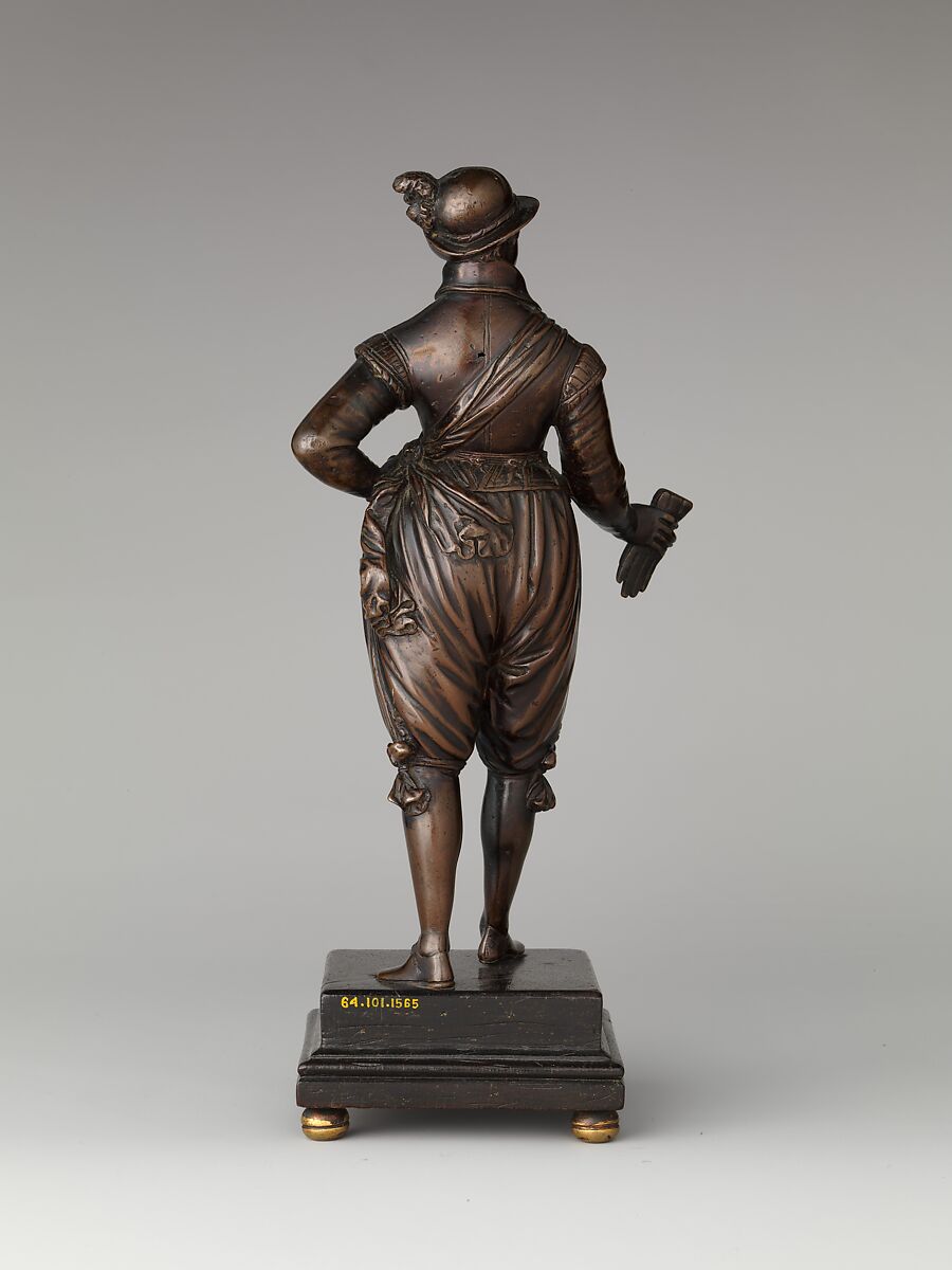 Cavalier, Barthélemy Prieur (French, Berzieux ca. 1536–1611 Paris), Bronze, French, possibly Sedan