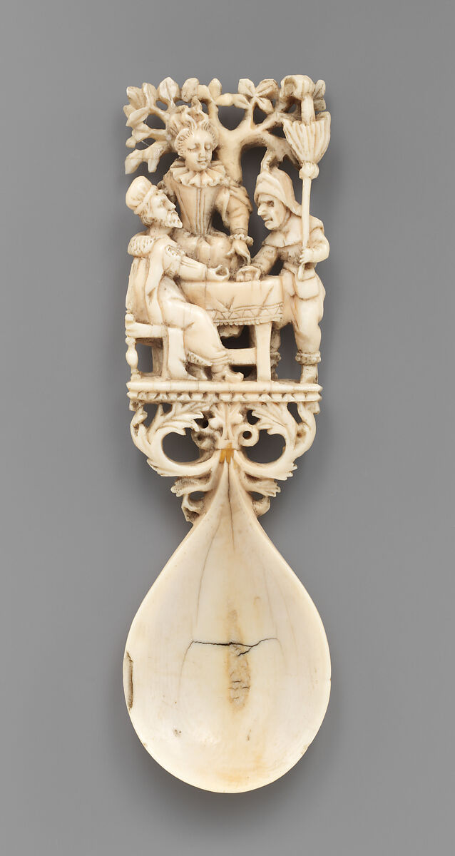 Contemporary gaming scene, Ivory, Flemish 