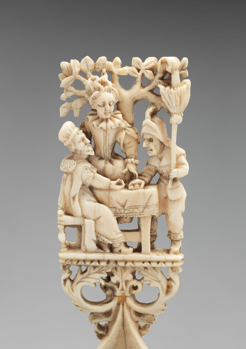 Contemporary gaming scene, Ivory, Flemish