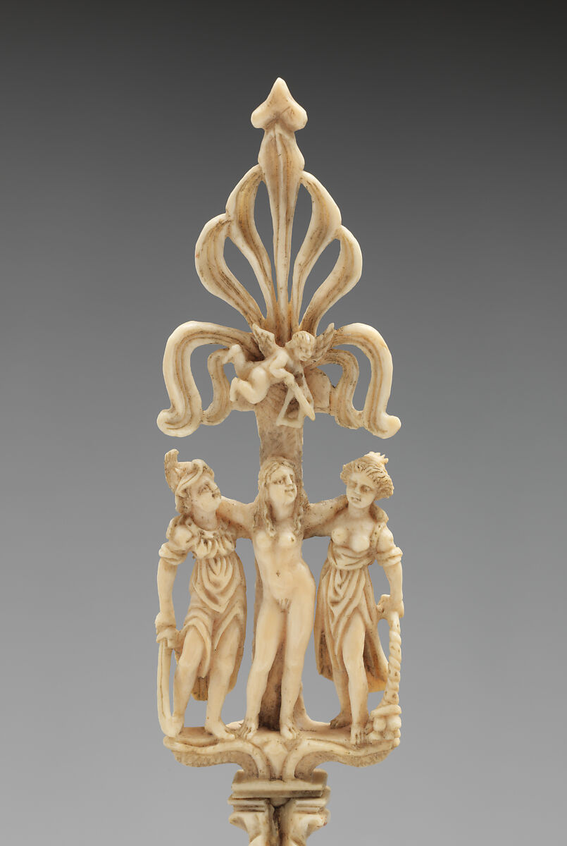 The Three Goddesses from the Judgment of Paris, Ivory	, Flemish