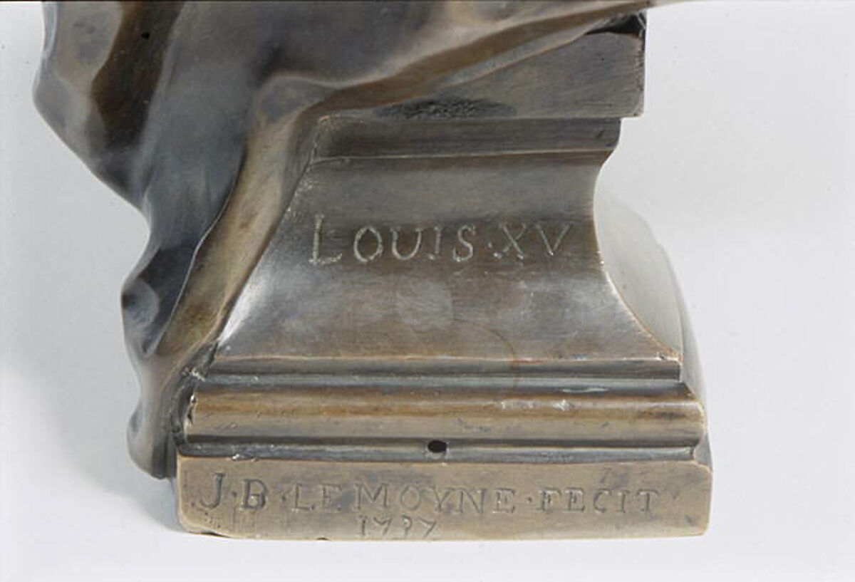 Louis XV, After Jean-Baptiste Lemoyne the Younger (French, Paris 1704–1778 Paris), Bronze, French