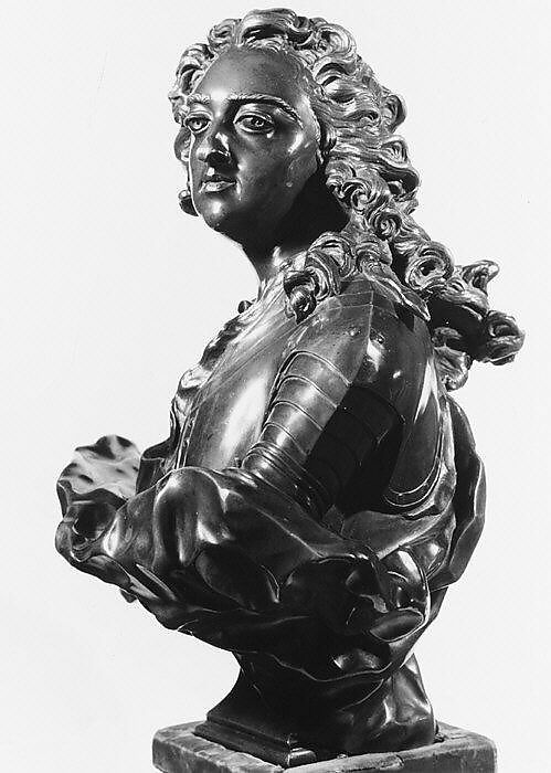 Louis XV, After Jean-Baptiste Lemoyne the Younger (French, Paris 1704–1778 Paris), Bronze, French