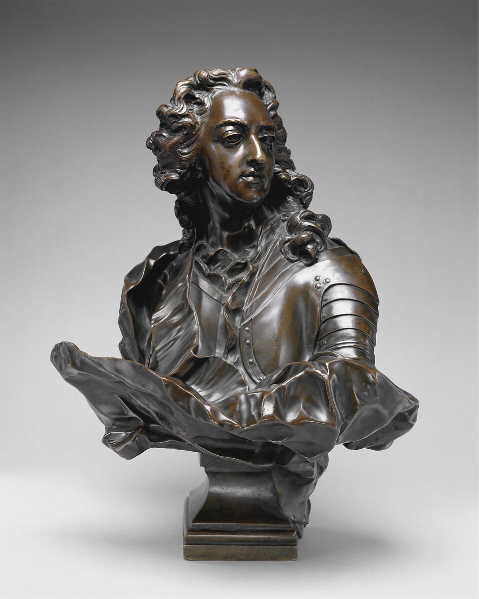 Louis XV, After Jean-Baptiste Lemoyne the Younger (French, Paris 1704–1778 Paris), Bronze, French 