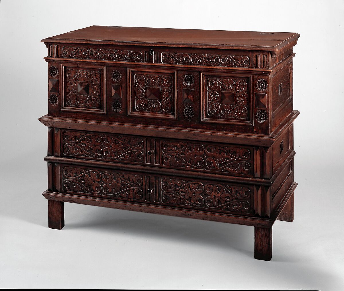 Chest, Oak, chestnut, American 