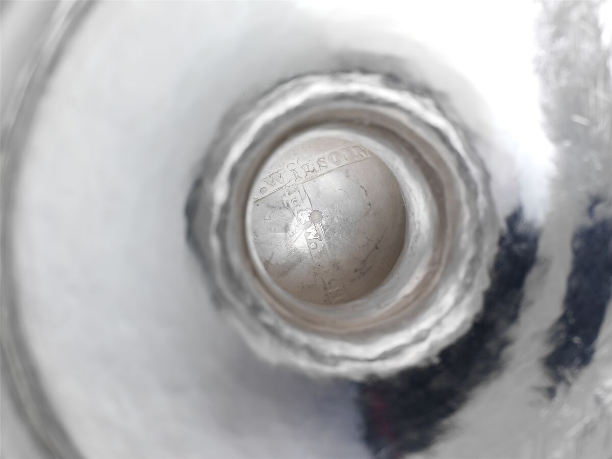 Sugar urn with cover, Robert and William Wilson (active ca. 1825–ca.1846), silver, American