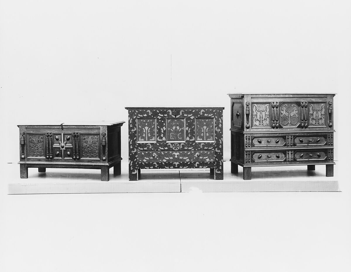 Chest with Drawers, Workshop of Peter Blin (ca. 1675–1725), Oak, pine, maple, American