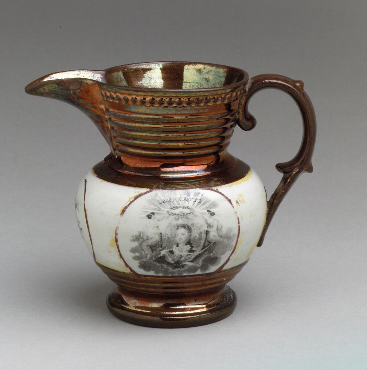 Pitcher, Lustreware, British 