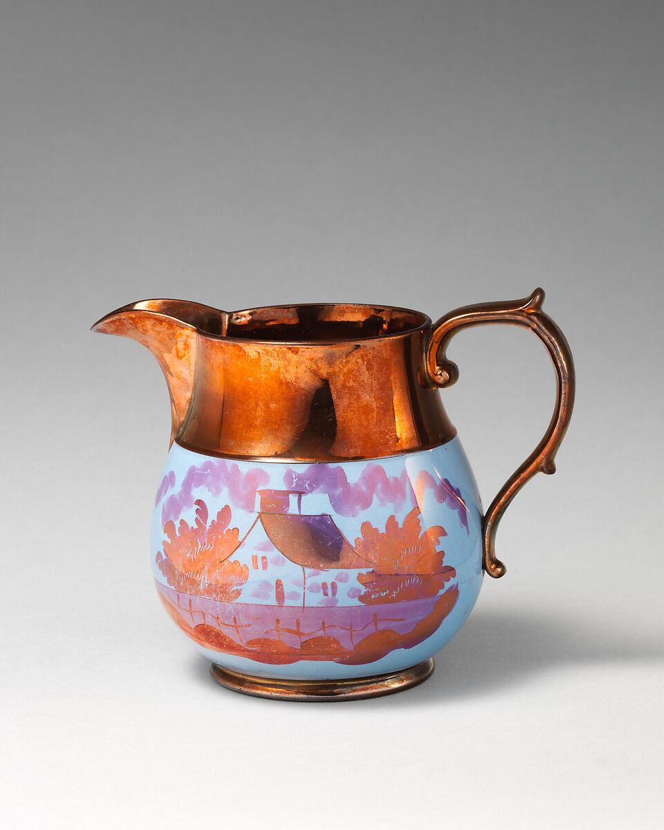 Pitcher, Lustreware, British 