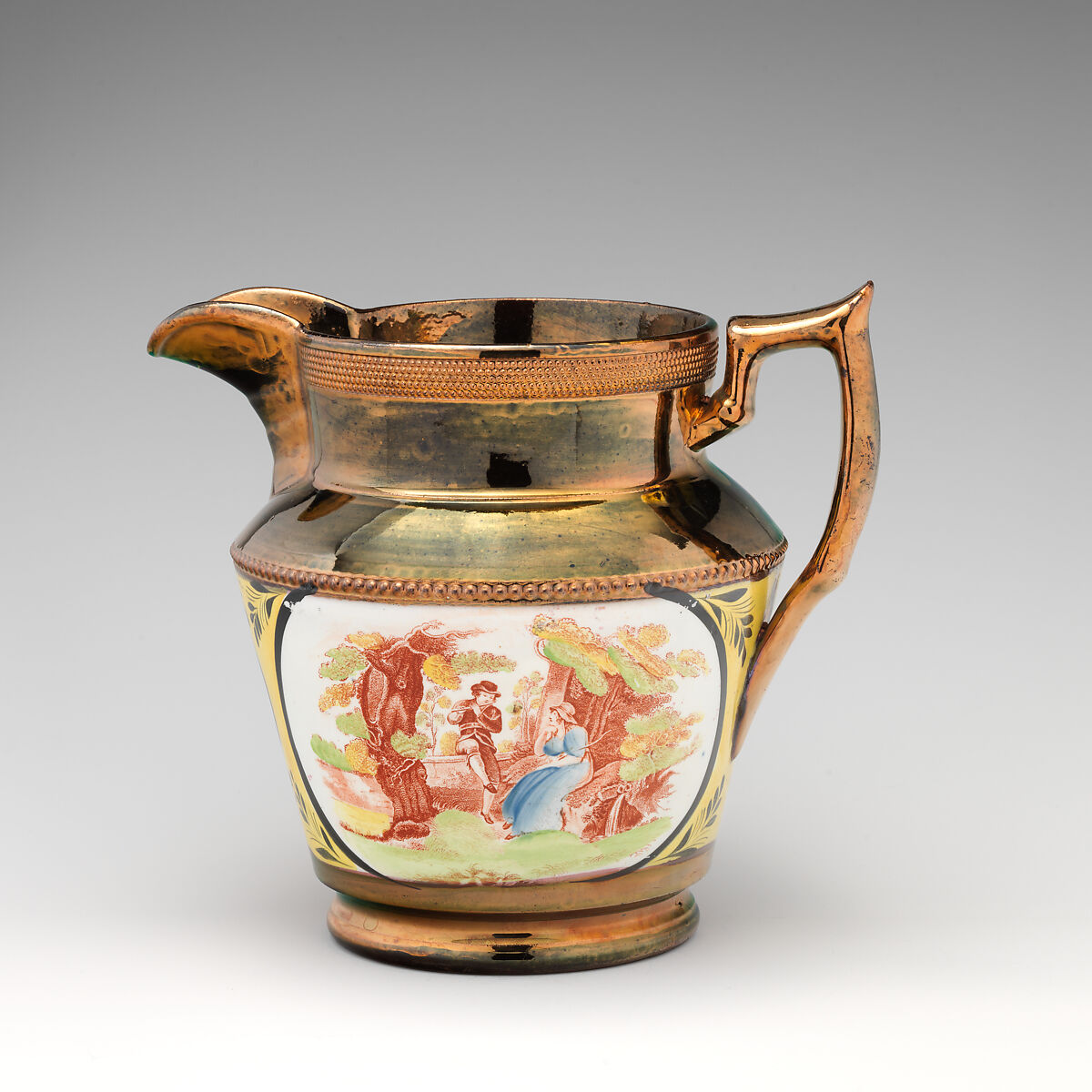 Pitcher, Lustreware, British 