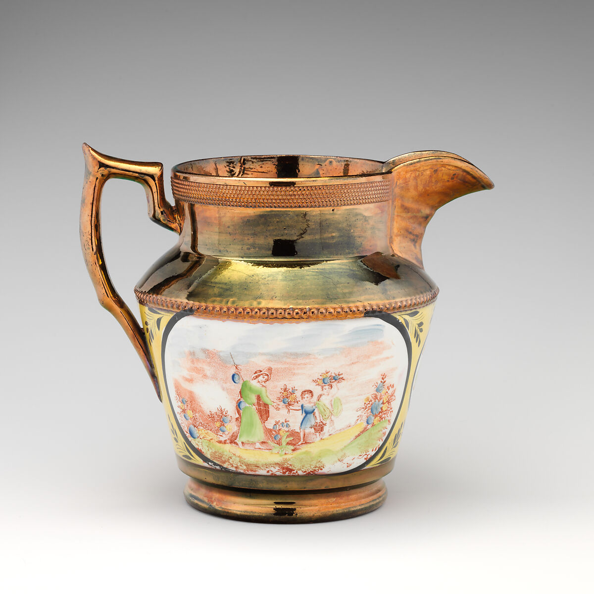 Pitcher, Lustreware, British