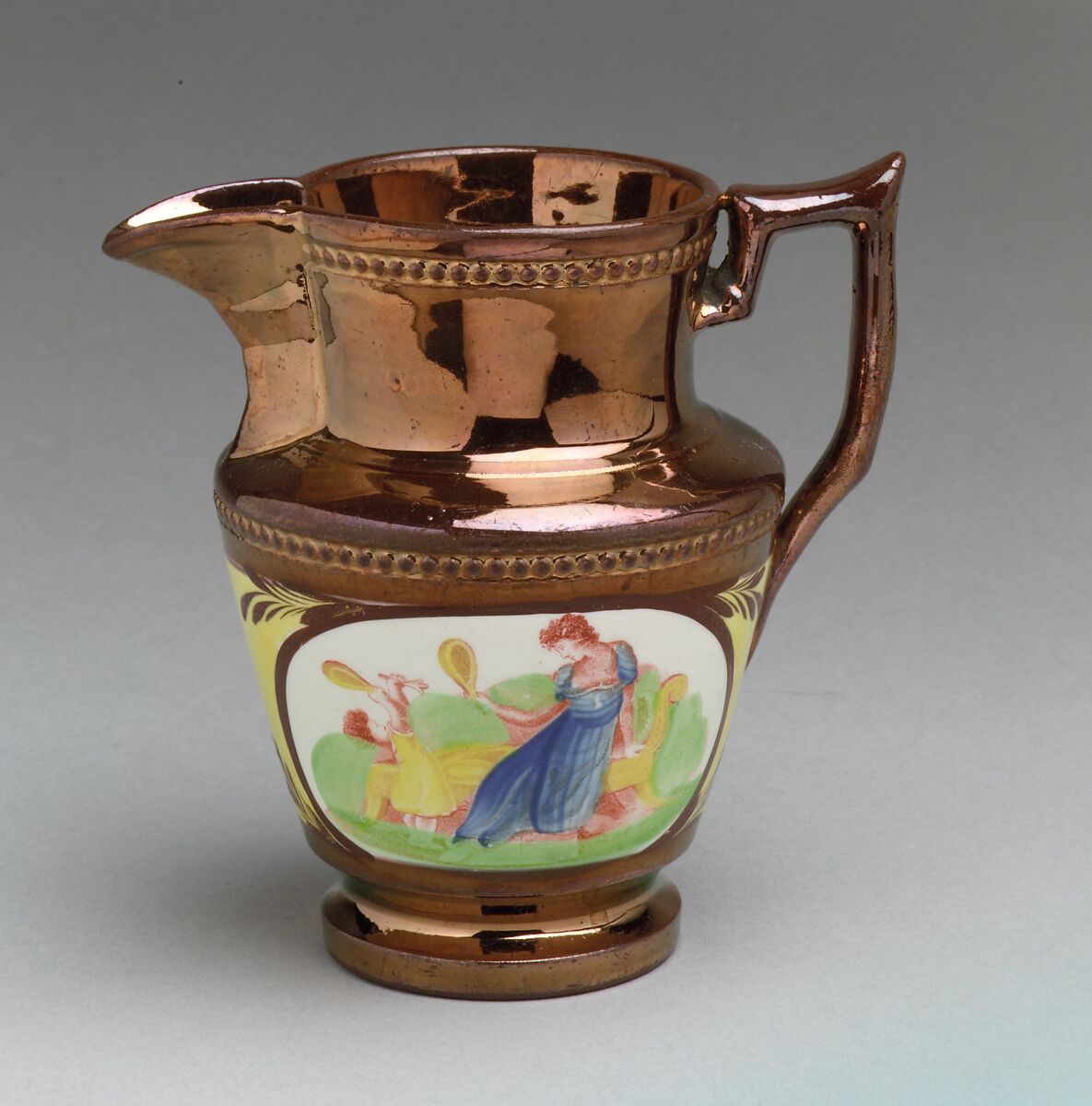 Jug, Lustreware, British 