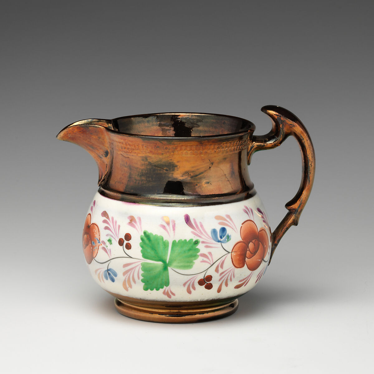 Jug, Lustreware, British 