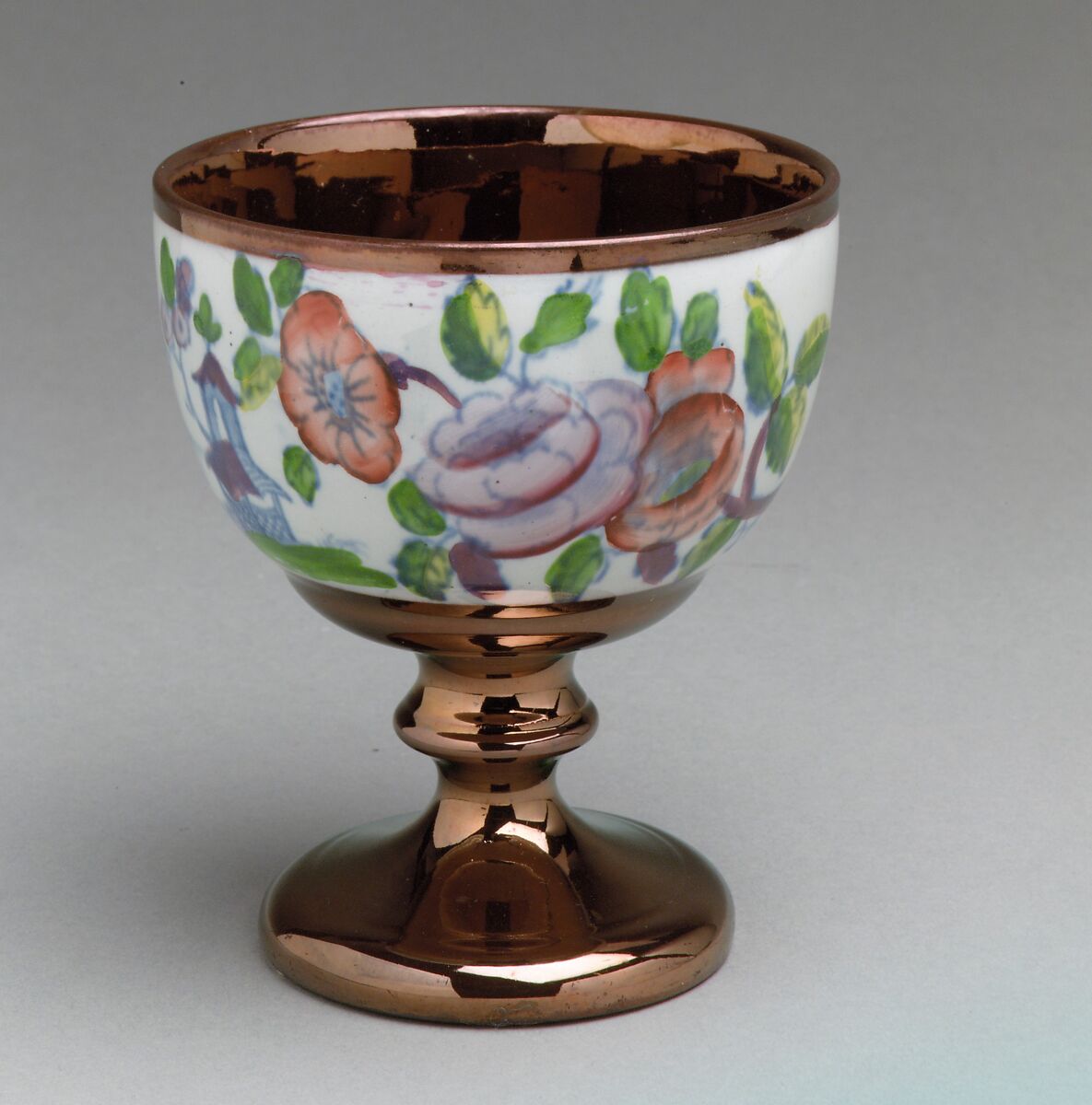 Goblet, Lustreware, British 