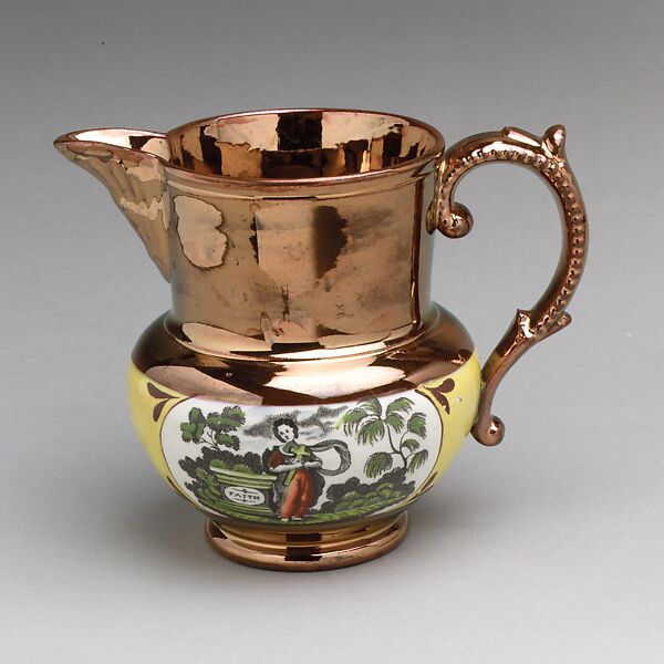 Pitcher, Cole, Lustreware, British, London 