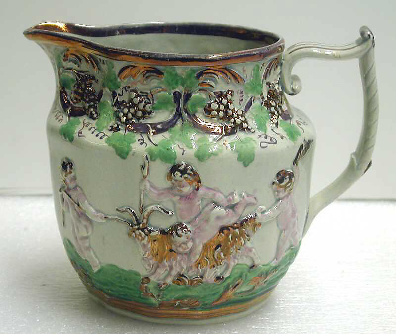 Jug, Lustreware, British, Sunderland