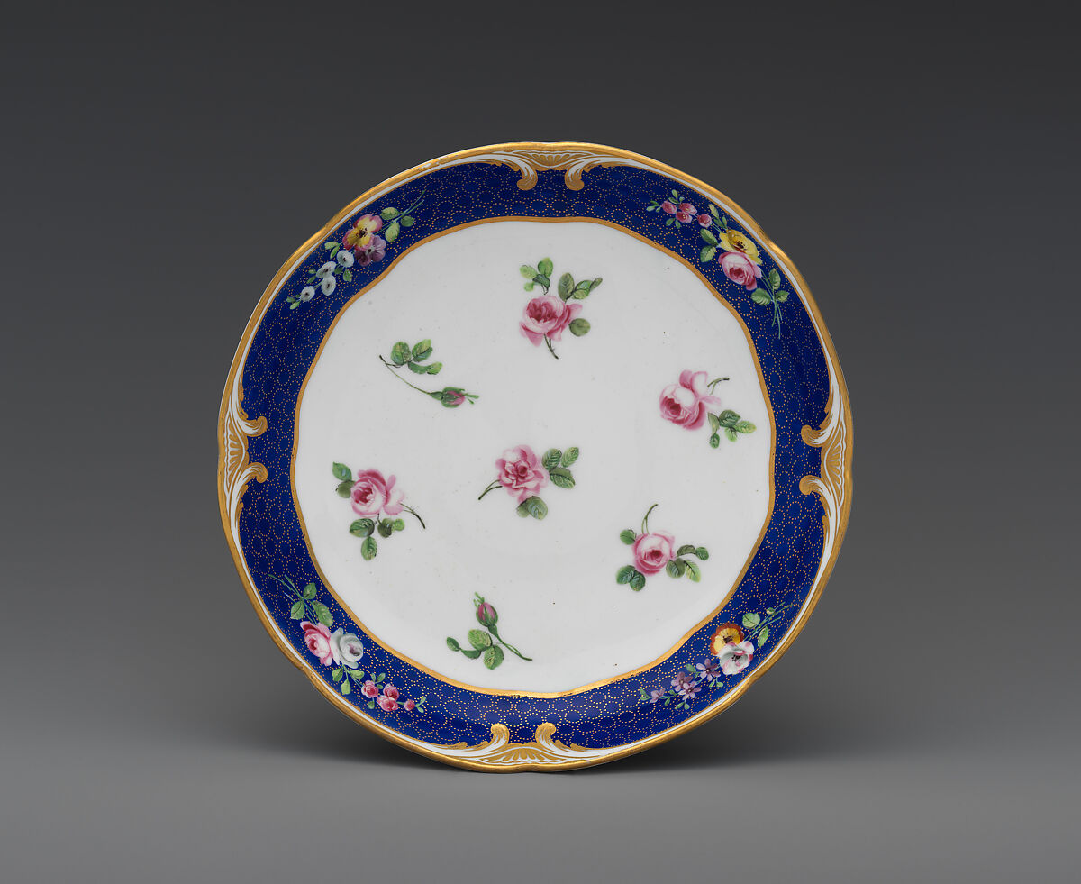 Fruit dish (compotier rond), Sèvres Manufactory (French, 1740–present), Soft-paste porcelain, French, Sèvres 