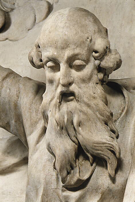 God the Father, Follower of Ignaz Günther (German, Altmannstein 1725–1775 Munich), Pine, painted white, Southern German, Bavaria