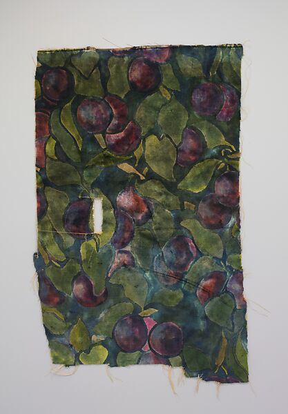 Velvet panel, Dorothy Marshall Hornblower (American, New York 1886–1968 New York), Velvet, American 