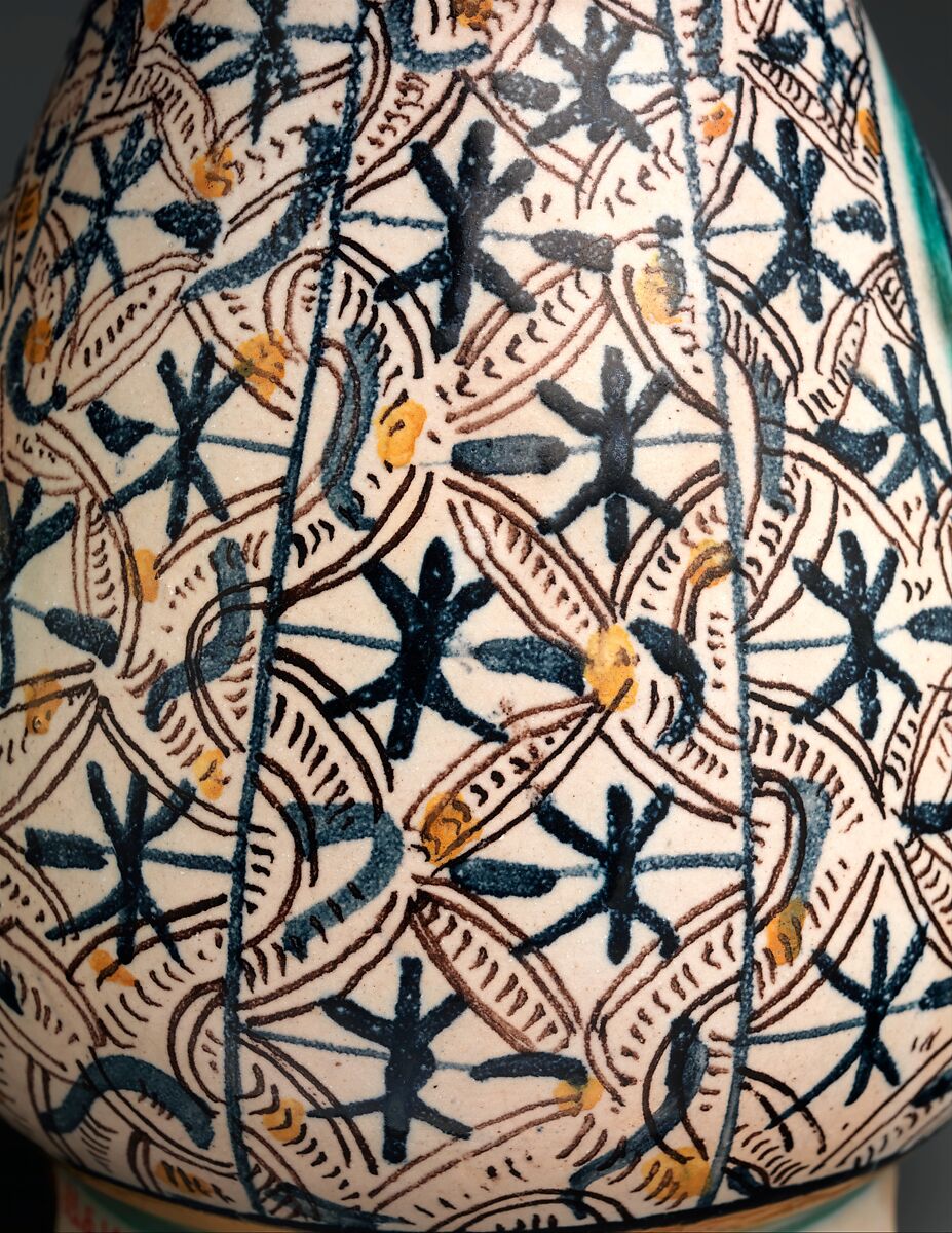 Jug, Maiolica (tin-glazed earthenware), Italian, Florence or environs (probably Montelupo)