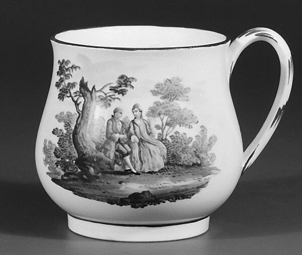 Pair of posset cups, Josiah Wedgwood and Sons (British, Etruria, Staffordshire, 1759–present), Creamware, British, Etruria, Staffordshire