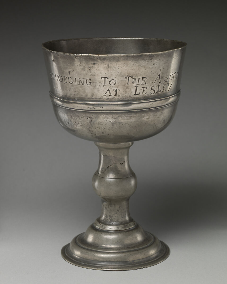 Chalice, Pewter, Scottish 