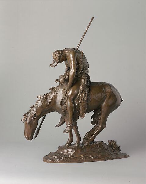 End of the Trail, James Earle Fraser (American, Winona, Minnesota 1876–1953 Westport, Connecticut), Bronze, American