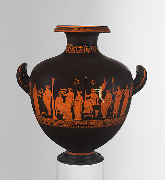 Vase, Wedgwood and Co., Black basalt, British, Staffordshire