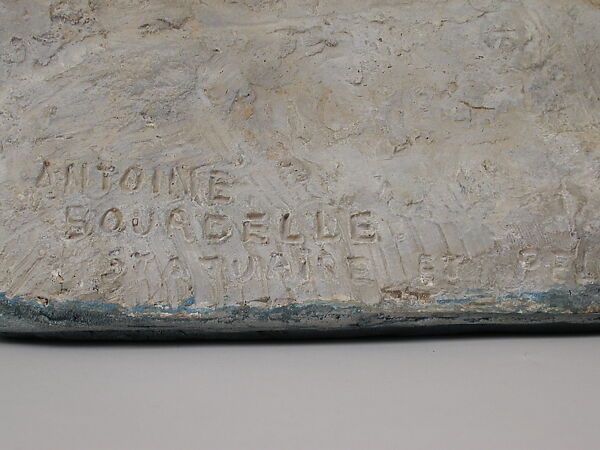 Irene Millet, Antoine-Emile Bourdelle (French, Montauban 1861–1929 Vésinet), Original plaster, tinted and polychromed, French, Paris