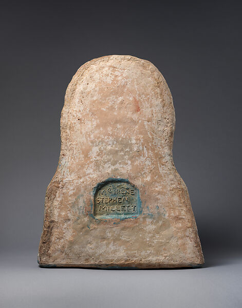 Irene Millet, Antoine-Emile Bourdelle (French, Montauban 1861–1929 Vésinet), Original plaster, tinted and polychromed, French, Paris