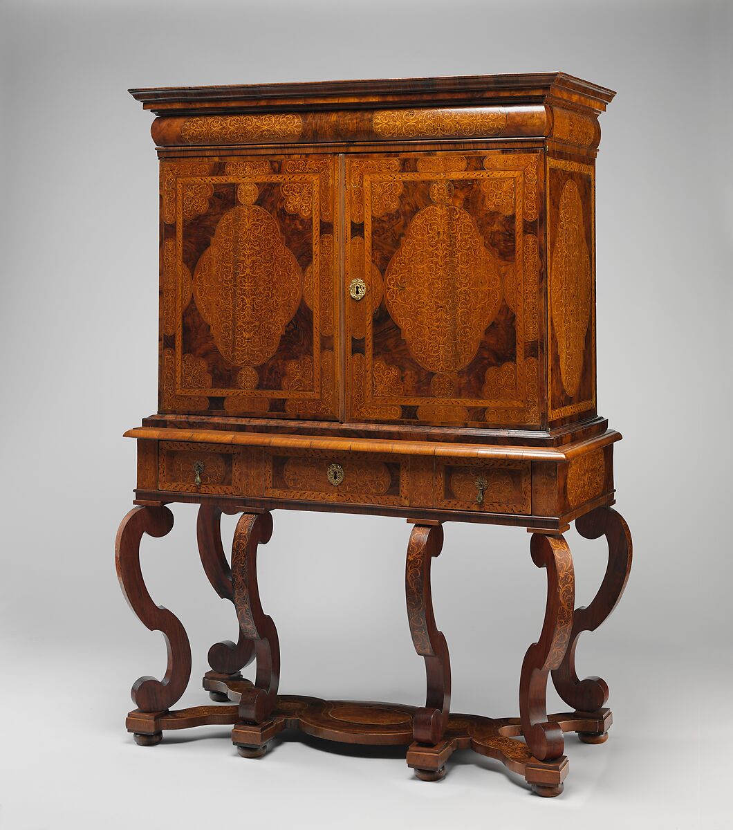 Cabinet on stand, British