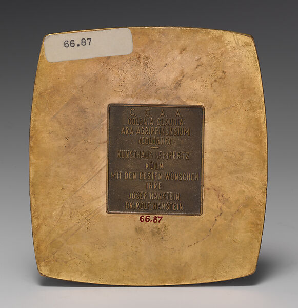 Adoration of the Magi, Egino Weinert (working ca. 1950–65), Champlevé enamel on brass, German, Cologne