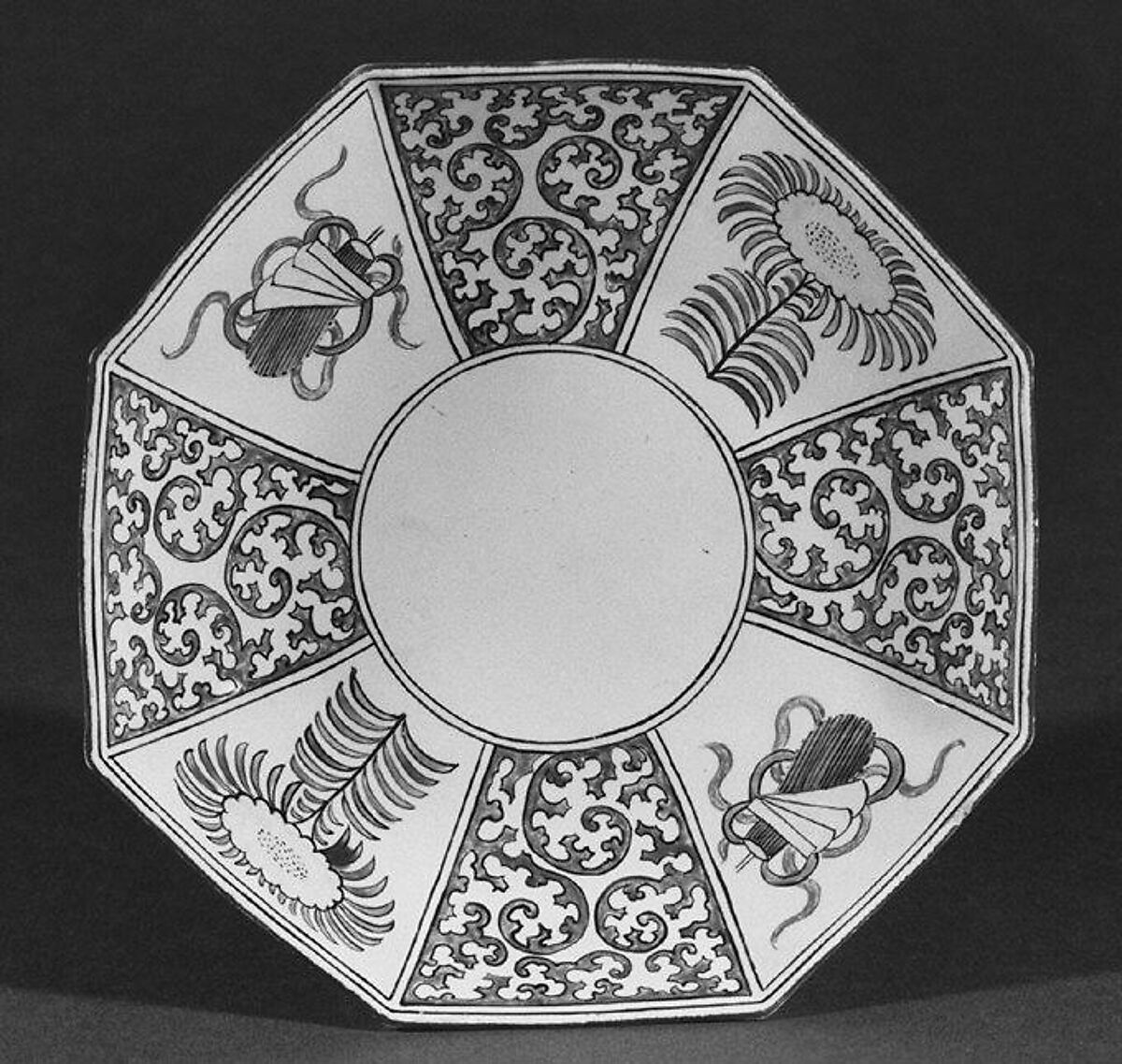 Beaker and saucer, possibly Chantilly (French), Tin-glazed soft-paste porcelain, French, possibly Chantilly