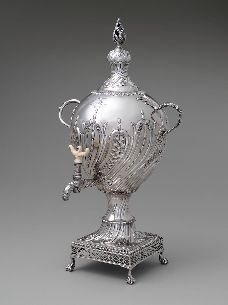 Tea urn, British