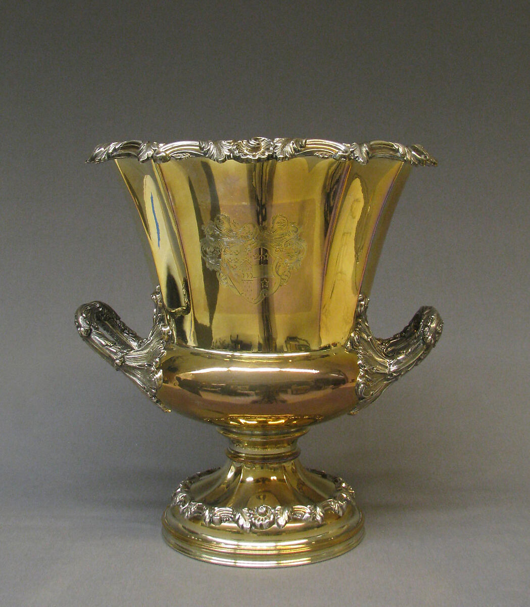 Wine cooler (one of a pair), Matthew Boulton (British, Birmingham 1728–1809 Birmingham), Silver plate, British, Birmingham 