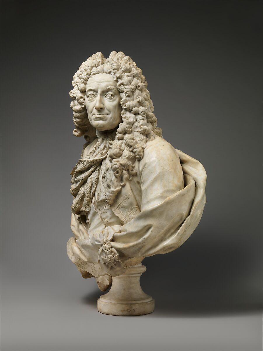 Samuel Bernard (1651–1739), Guillaume Coustou the Elder (French, Lyons 1677–1746 Paris), Marble, French, Paris